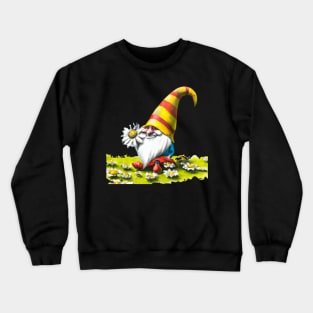 Daisy Gnome Watercolor Crewneck Sweatshirt